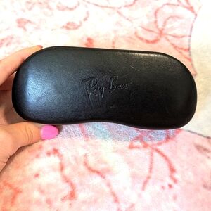 Black Ray-Ban Hard Eyeglass Sunglass Case - Case Only